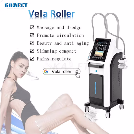 Vela Professional Body Shaper que adelgaza la máquina con eliminación de arrugas con rodillo de vacío